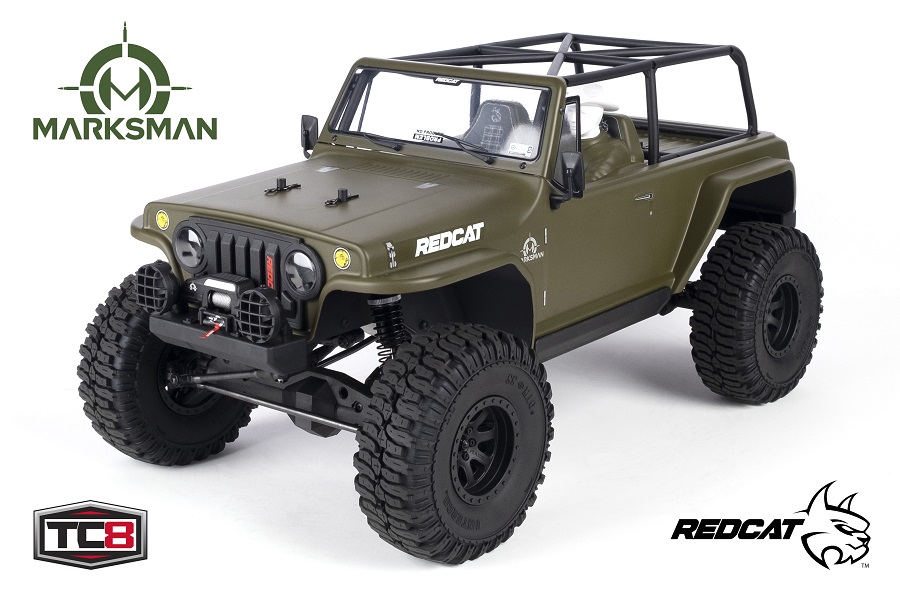 RC Car Action - RC Cars & Trucks | Redcat TC8-Marksman 1/8 4WD RTR Trail Crawler