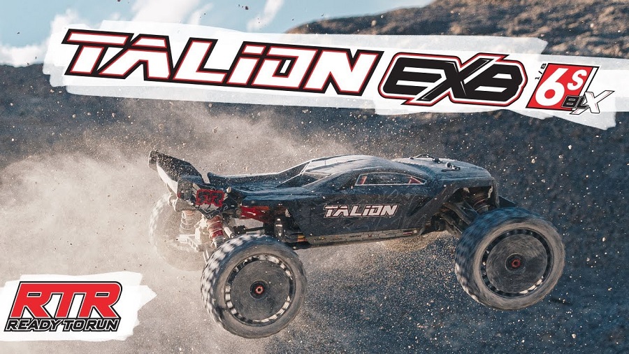 The Unstoppable ARRMA TALION 6S BLX EXB Speed Truggy RTR