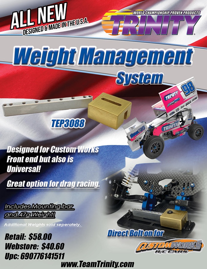 Trinity Custom Works Weight Management System