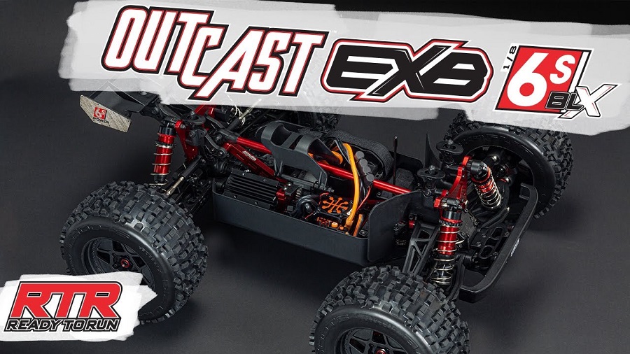 Under The Hood Of The ARRMA OUTCAST 6S BLX EXB Stunt Truck RTR