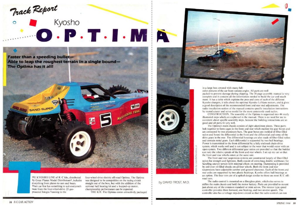 RC Car Action - RC Cars & Trucks | #TBT Kyosho Optima 4wd Buggy