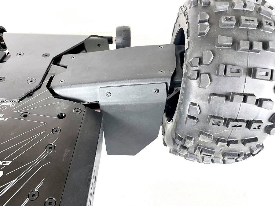 TBR Rear Mud Guards & A-Arm Skid Plates For The ARRMA Kraton / OutCast 8s
