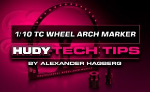 HUDY Tech Tips – 1/10 TC Wheel Arch Marker [VIDEO]