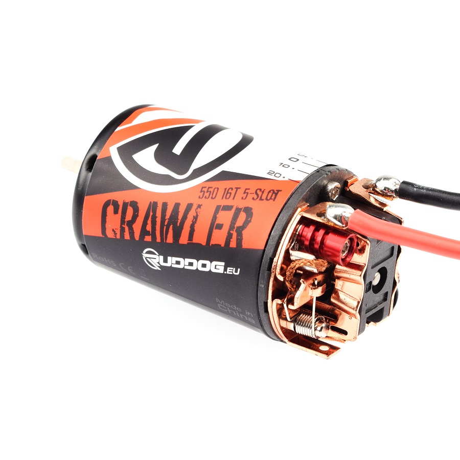 RUDDOG Crawler 550 Motors Now Available In 14T, 16T & 20T Options