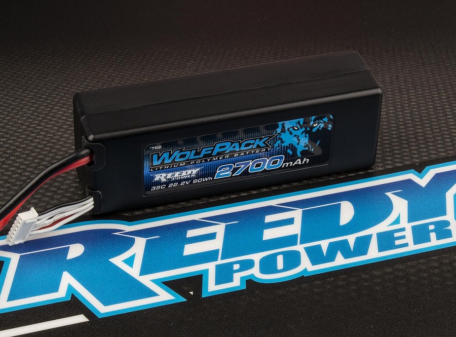 Reedy WolfPack LiPo 2700mAh 35C 6S 22.2V With T-Plug