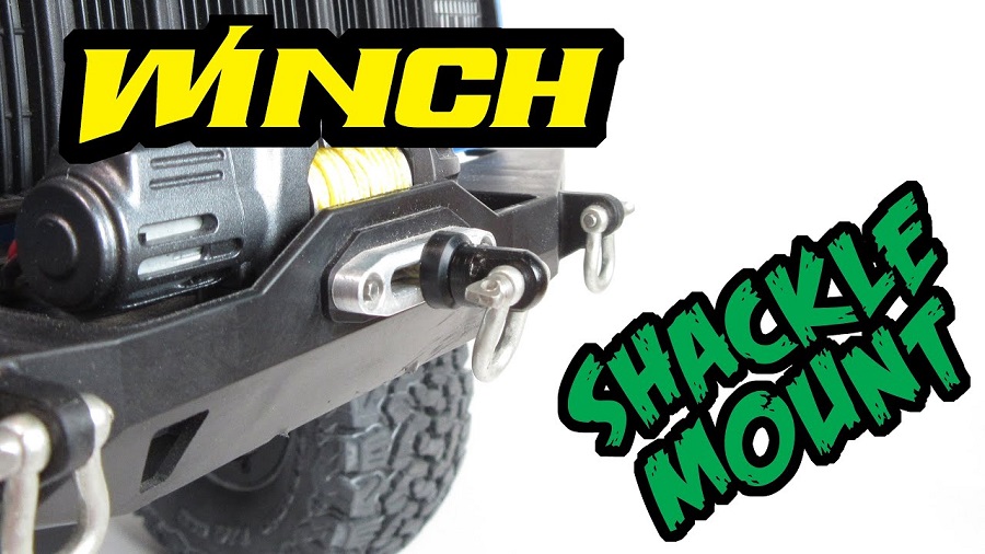 Scale Winch Shackle Mount Installation