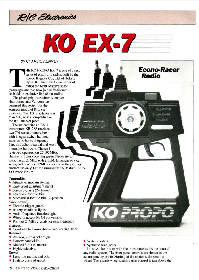 RC Car Action - RC Cars & Trucks | #TBT Review – KO Propo America EX-7 Radio