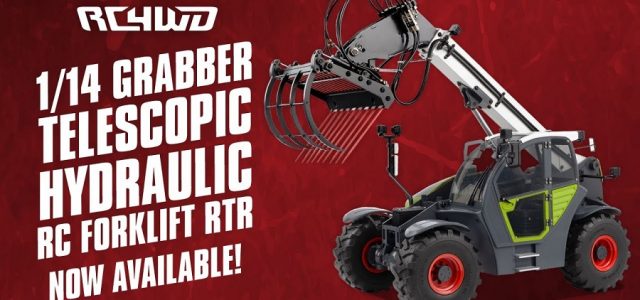 RC4WD 1/14 Grabber Telescopic Hydraulic RC Forklift RTR [VIDEO]
