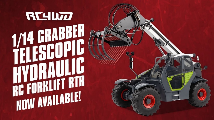 RC4WD 114 Grabber Telescopic Hydraulic RC Forklift RTR