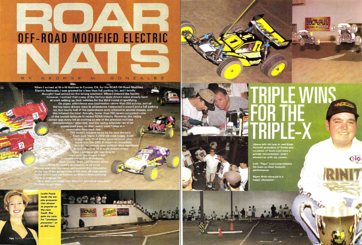 RC Car Action - RC Cars & Trucks | #TBT Race coverage of the ROAR Racing Off-Road Mod Nationals in October 1999 Issue