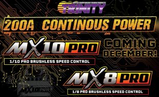 Teaser: Trinity MX10 & MX8 Pro Brushless ESC
