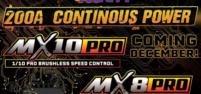 Teaser: Trinity MX10 & MX8 Pro Brushless ESC