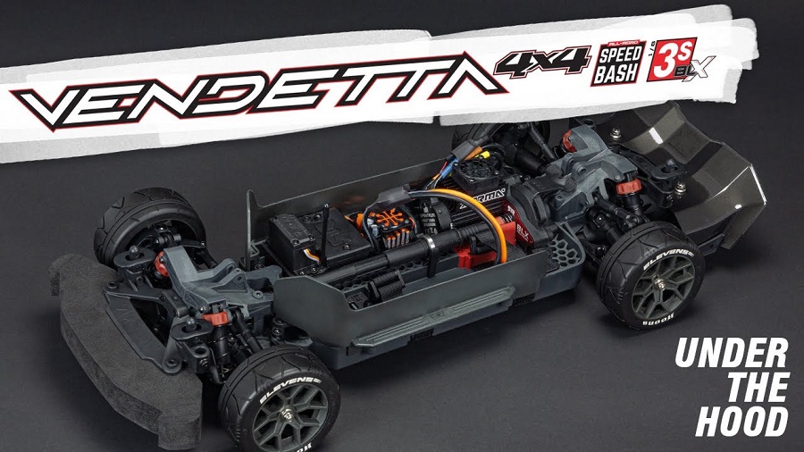 Under The Hood of The ARRMA Vendetta 4X4 3S BLX Speed Racer RTR