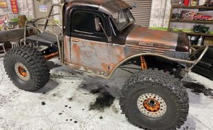 Patina Power Wagon – Adding Realistic Patina  to A Clear Lexan Body