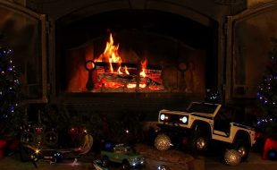 Horizon Hobby Christmas Fireplace | Yule Log | Crackling Fire [VIDEO]