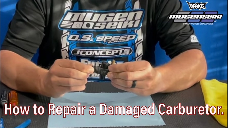 How To Repair A Damaged Carburetor With Mugen's Adam Drake