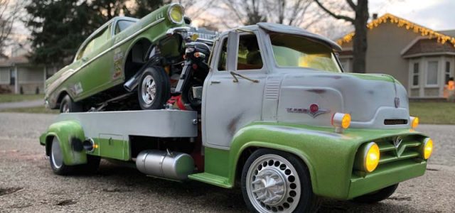 Call it the Boss – A Ground Up Custom  1954 Ford F100 COE Tow Rig
