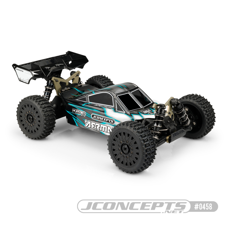 JConcepts Warrior Clear Body For The ARRMA Typhon