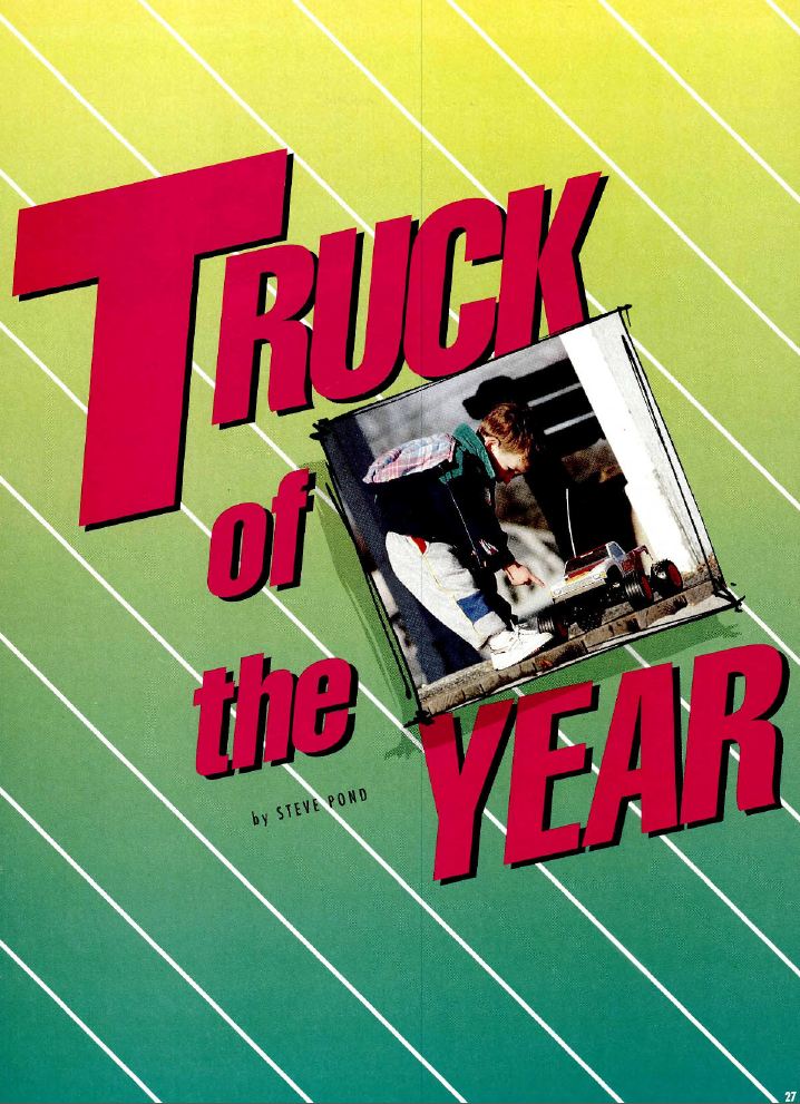 RC Car Action - RC Cars & Trucks | #TBT RC Car Action’s Truck Of The Year for 1991 – The Losi JR-XT