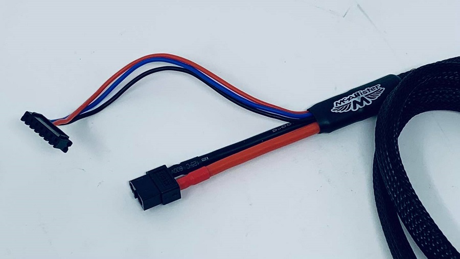 McAllister Racing 36” XT60 To 4/5mm Bullet XL Charge Lead 