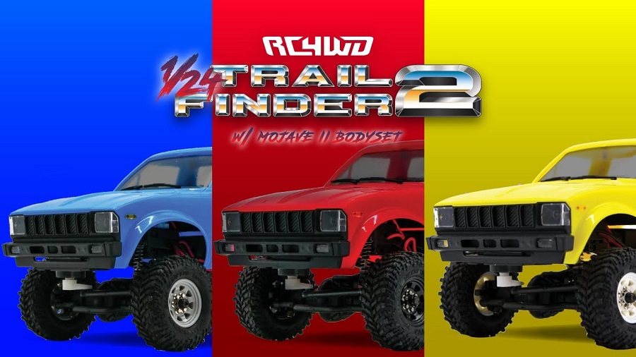 RC4WD 124 Trail Finder 2 RTR With Mojave II Body Set