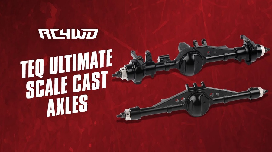 RC4WD TEQ Ultimate Scale Cast Axles