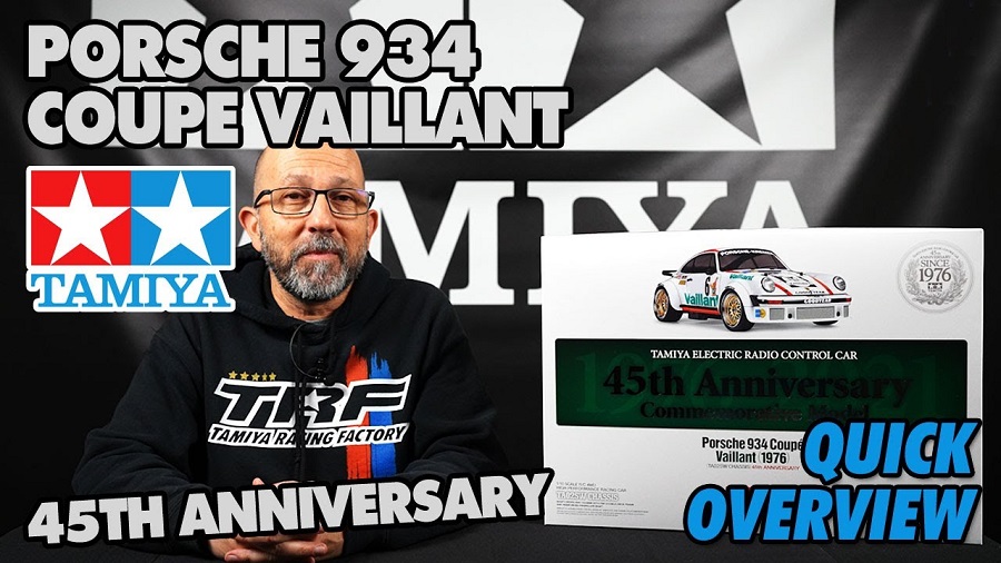 Tamiya 45th Anniversary Porsche 934 Coupe Vaillant Quick Overview