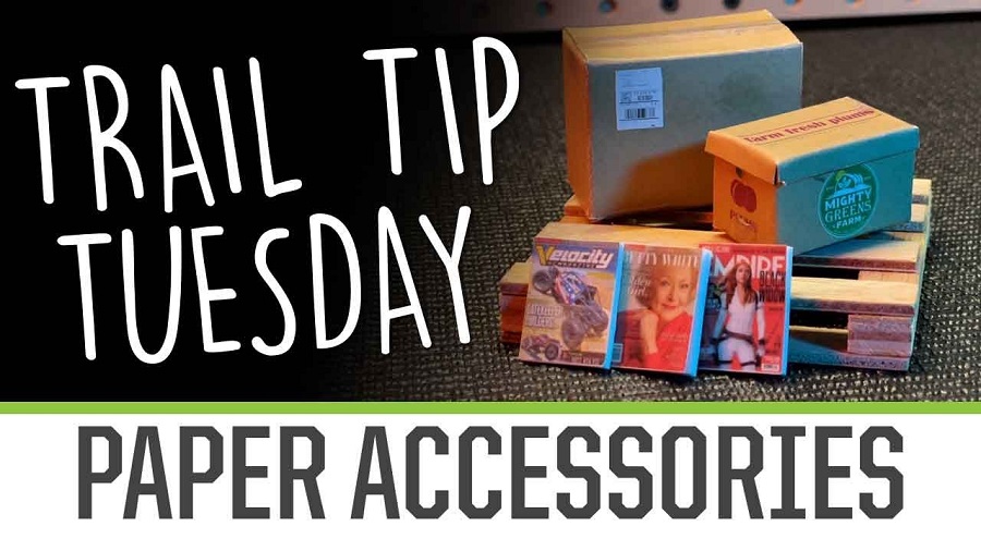 Trail Tip Tuesday Paper Scale Accessories