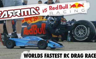 ARRMA Limitless VS. A Red Bull Racing Honda RB7 F1 Car [VIDEO]