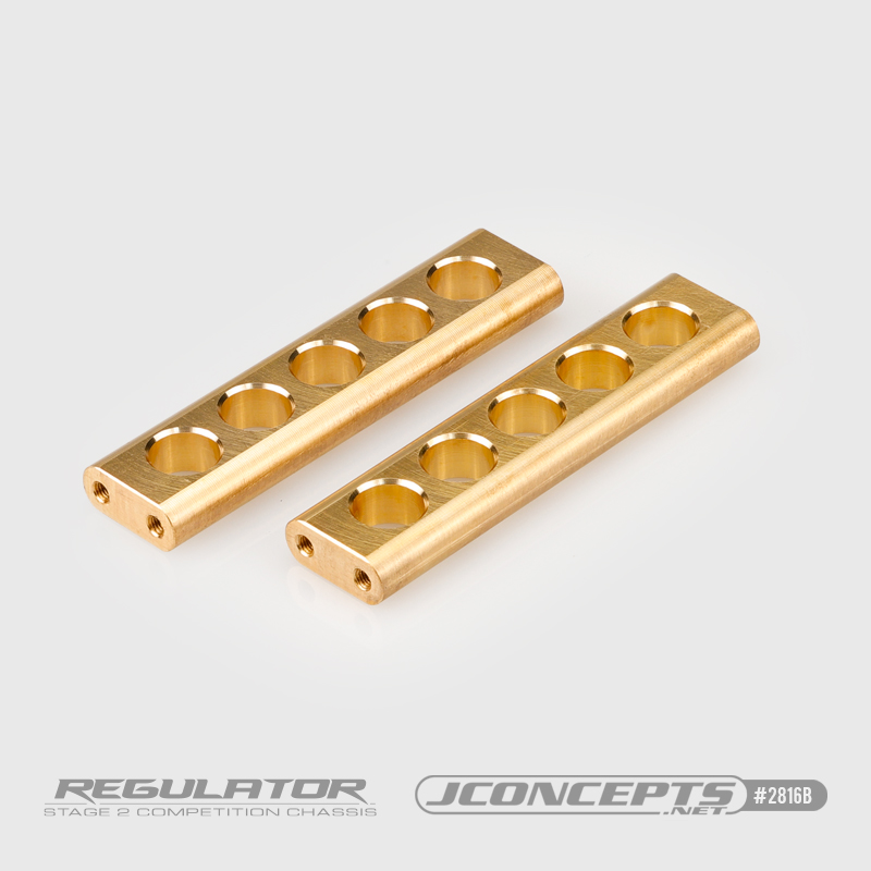 JConcepts Brass Option Parts For The Regulator Conversion Kit