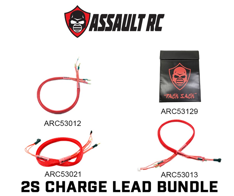 Assault RC 2s Charge Lead Bundle
