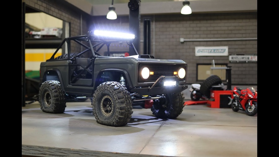 Axial Early Bronco Light Kit Installation