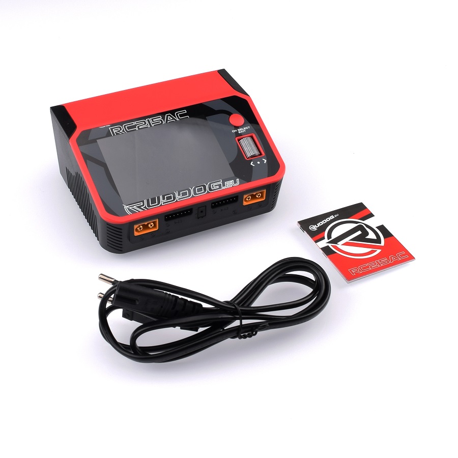RUDDOG RC215AC Dual Channel LiPo Battery AC/DC Charger