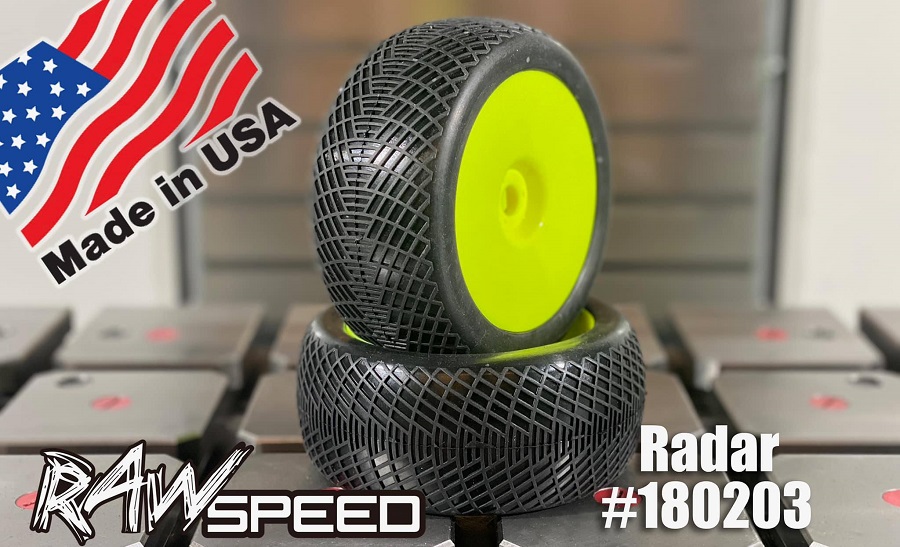 Raw Speed Radar 1/8 Truggy Tires