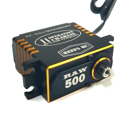Reef's RC Limited Edition Operation 11 Charlie RAW500 High Torque & High Speed Brushless Servo