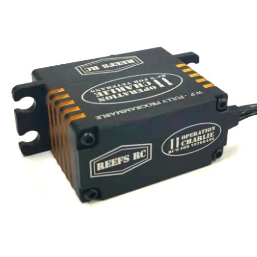 Reef's RC Limited Edition Operation 11 Charlie RAW500 High Torque & High Speed Brushless Servo
