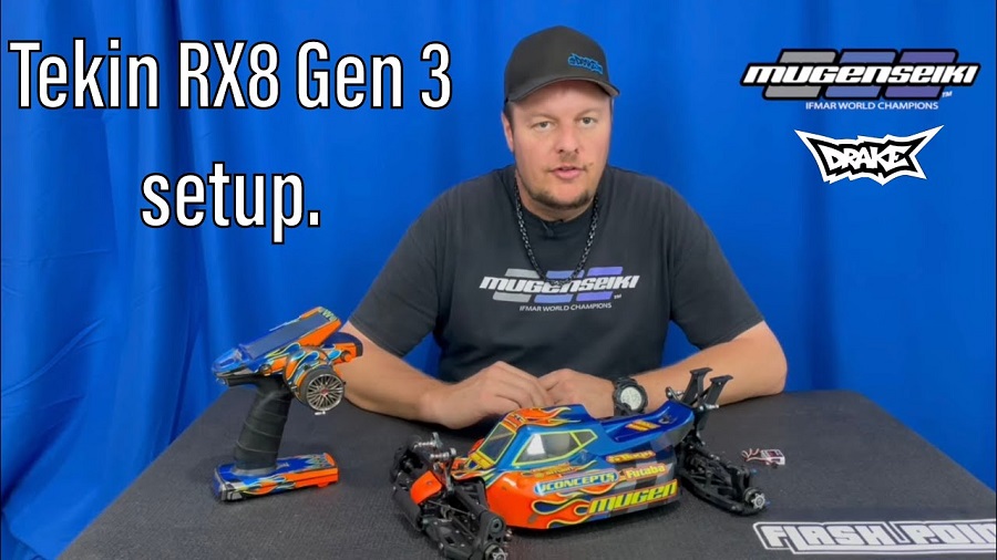 Tekin RX8 Gen 3 Setup On A MBX8 Eco With Mugen's Adam Drake