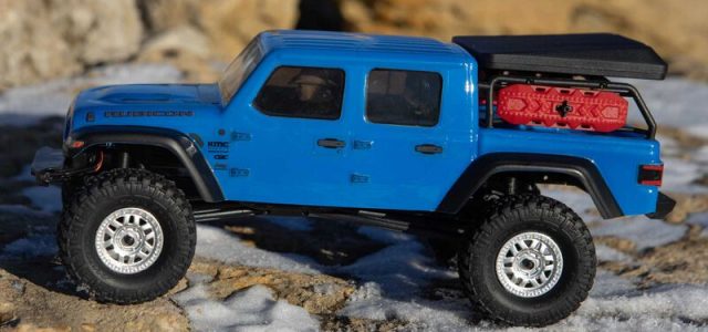 Axial 1/24 SCX24 Jeep JT Gladiator 4WD Rock Crawler Brushed RTR [VIDEO]