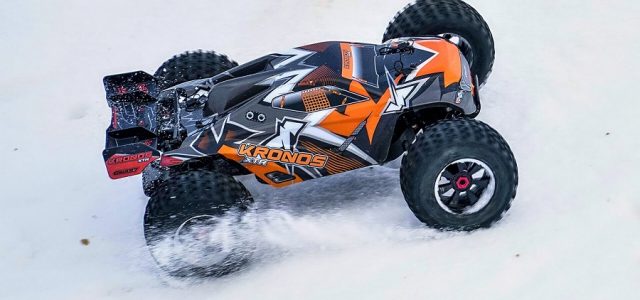 Corally Kronos XTR 6S 1/8 Electric Extreme Monster Truck Rolling Chassis [VIDEO]