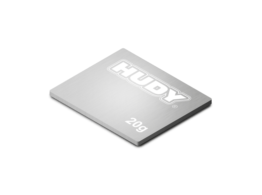 HUDY Pure Tungsten Thin 15g & 20g Weights