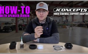 How To: Installing Sidewall Support Adapters With JConcepts Driver Spencer Rivkin [VIDEO]