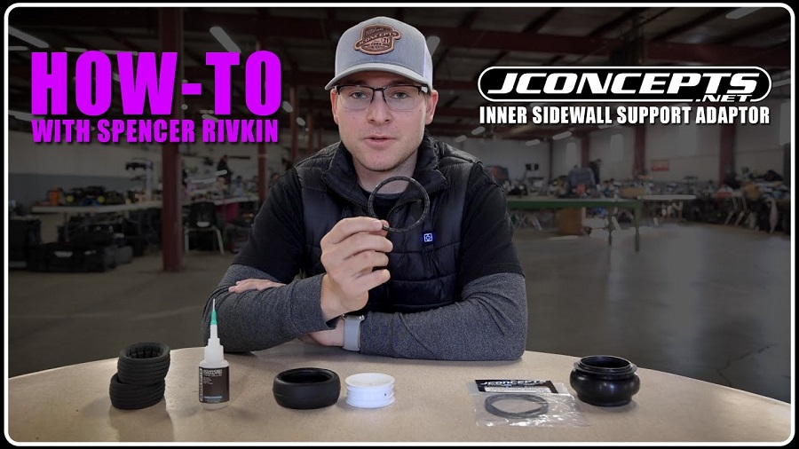 How To Installing Sidewall Support Adapters With JConcepts Driver Spencer Rivkin