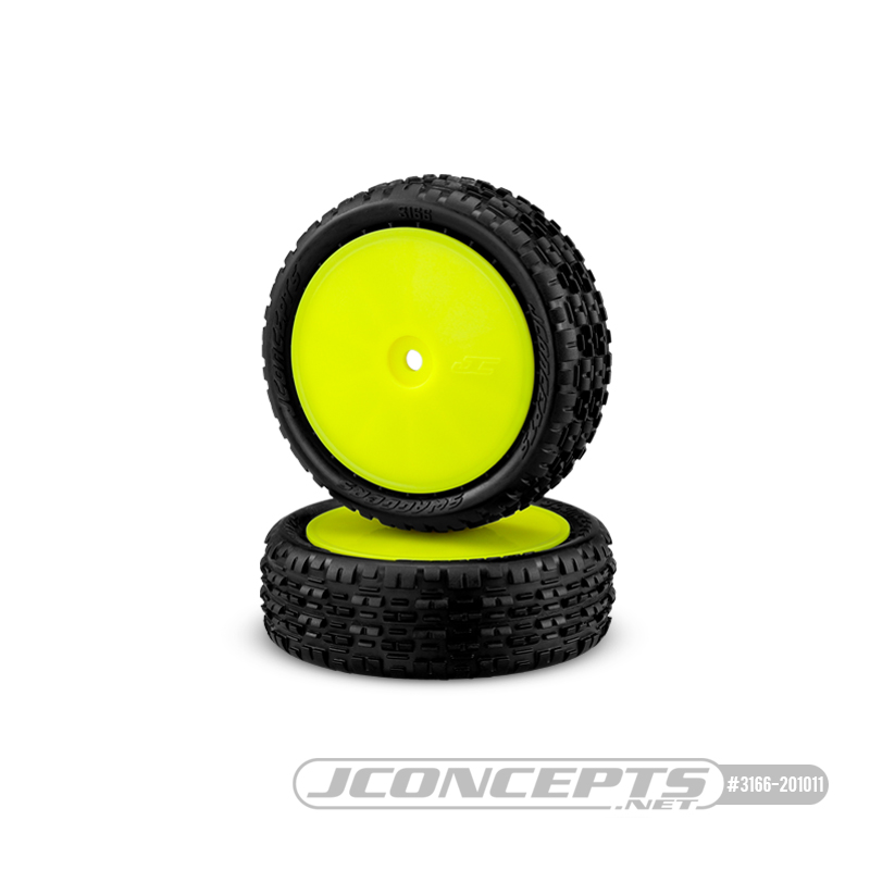 JConcepts Pre-Mounted Swagger 4WD Front Tires On Mono Wheels