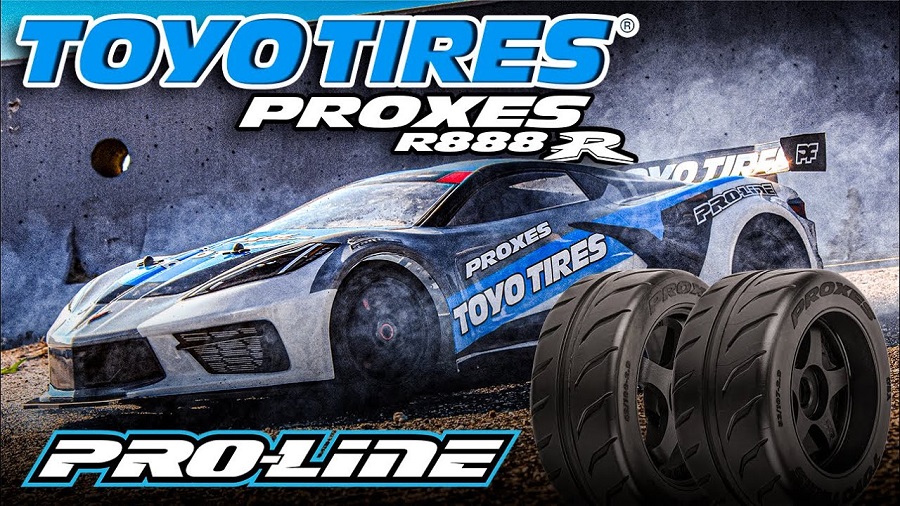 Pro-Line Toyo Tires Proxes R888R Belted Tires For The ARRMA Street Bashers
