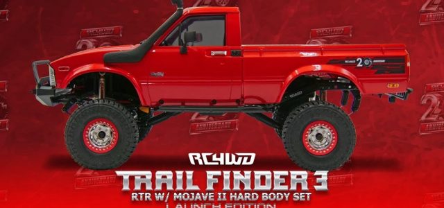 RC4WD Trail Finder 3 RTR Launch Edition With Mojave II Hard Body Set [VIDEO]