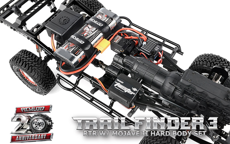 RC4WD Trail Finder 3 RTR With The Mojave II Hard Body Set (Launch Edition)