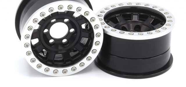 Vanquish Products 1.9″ Aluminum KMC KM236 Tank Beadlock Wheels