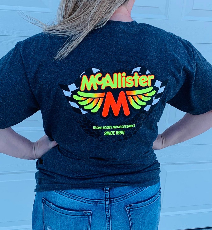 2022 McAllister Racing Swag T-Shirt & Sweatshirt