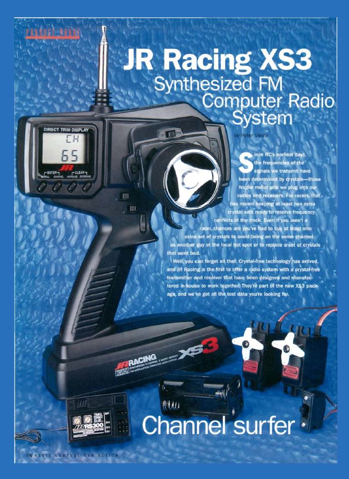 #TBT JR Racing XS3 Synthesized FM Radio System - Review in April 2003 Issue