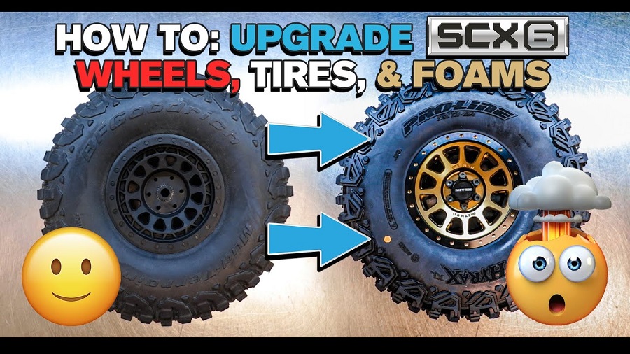 Pro-Line HOW-TO Upgrade Axial SCX6 Wheels, Tires, & Foams
